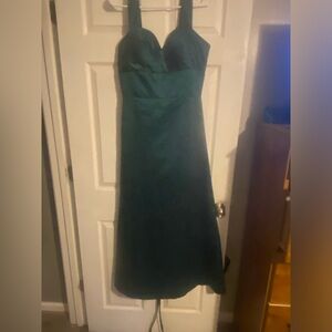 Green formal dress